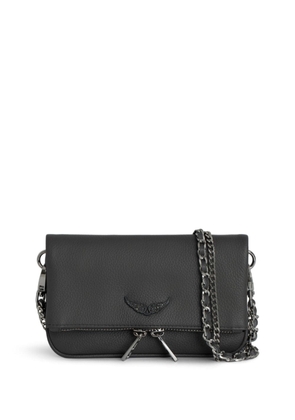 Zadig&Voltaire Rock leather clutch bag - Black