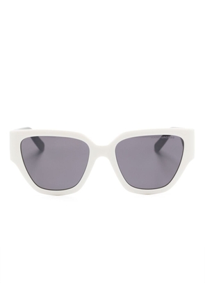 Marc Jacobs Eyewear The J square-frame sunglasses - White
