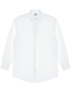 Baserange Ole organic-cotton shirt - White