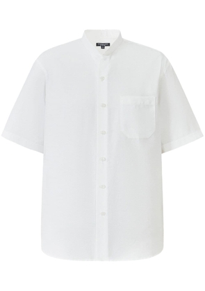 Shanghai Tang short-sleeve poplin shirt - White