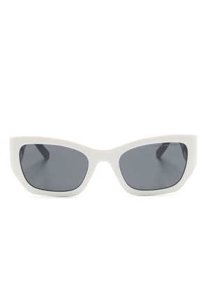 Marc Jacobs Eyewear The J Marc square-frame sunglasses - White