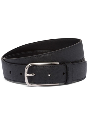Prada buckled leather belt - Black
