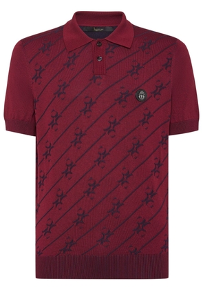 Billionaire All-Over Print Polo Shirt - Red