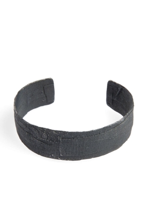 Detaj Bandage distressed-finish bracelet - Black