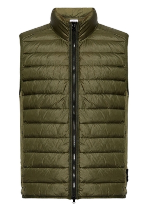 Stone Island padded quilted gilet - Green