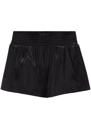 Alexander Wang wide-waistband mini shorts - Black