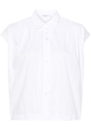 Transit sleeveless darted blouse - White