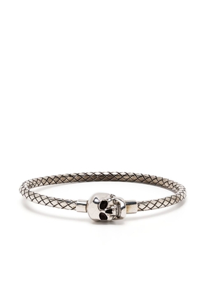 Alexander McQueen skull-charm bracelet - Silver