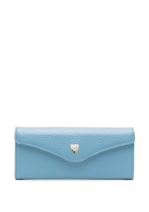 Aspinal Of London leather sunglasses case - Blue