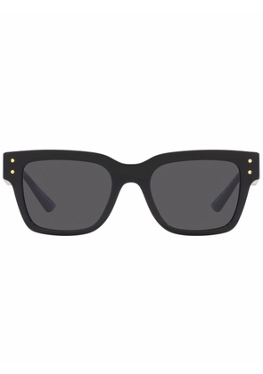 Versace Eyewear square-frame Greca sunglasses - Black