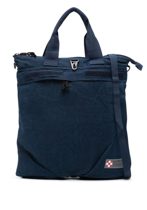 MC2 Saint Barth shoulder-strap denim backpack - Blue