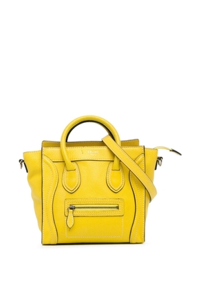 Céline Pre-Owned 2012 Nano Luggage Tote satchel - Yellow