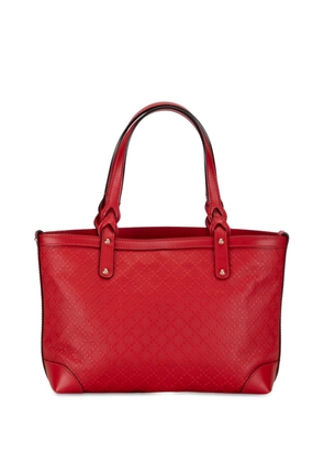 Gucci Pre-Owned 2000-2015 Small Diamante Craft tote bag - Red