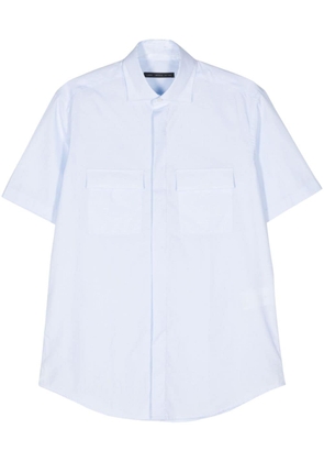 Low Brand short-sleeves poplin shirt - Blue