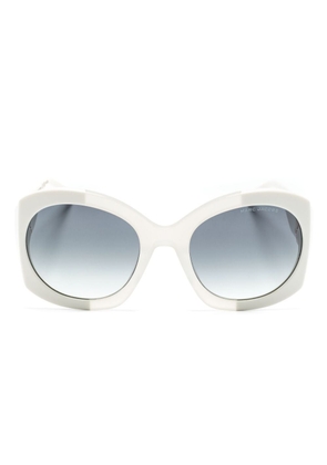 Marc Jacobs Eyewear 722/S oversize-frame sunglasses - White