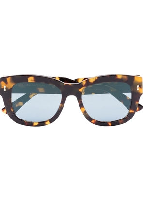 Gucci Eyewear branded square-frame sunglasses - Neutrals