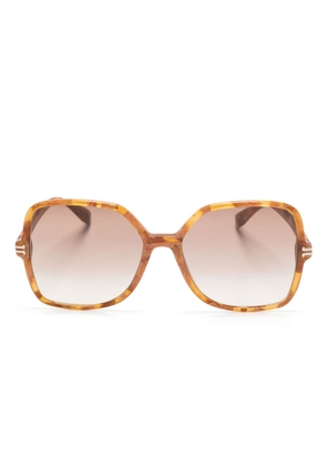 Marc Jacobs Eyewear oversize-frame sunglasses - Brown