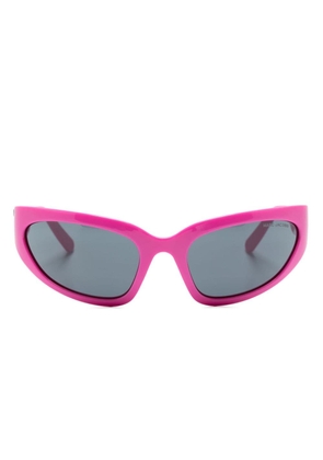 Marc Jacobs Eyewear biker-style frame sunglasses - Pink
