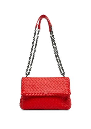 Bottega Veneta Pre-Owned 2012-2023 Medium Intrecciato Olimpia shoulder bag - Red