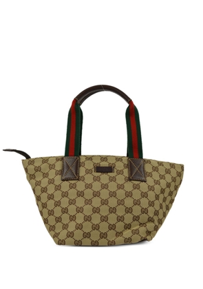 Gucci Pre-Owned 1990-2000 Sherry line handbag - Neutrals