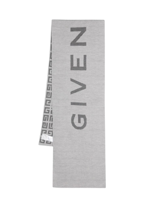 Givenchy 4G-intarsia knit scarf - Grey