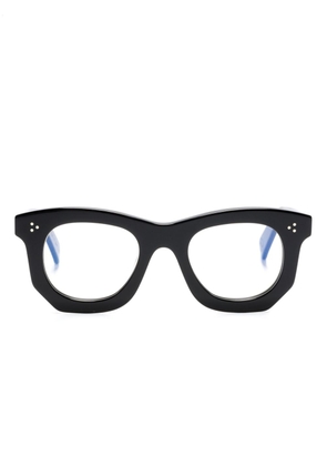 Lesca Ogre XL square-frame glasses - Black