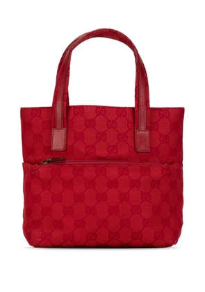 Gucci Pre-Owned 2000-2015 GG Canvas handbag - Red