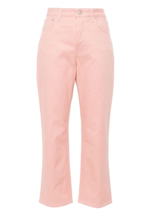 Fabiana Filippi mid-rise cropped jeans - Pink