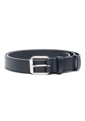 Comme Des Garçons Wallet buckle-fastening leather belt - Blue