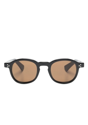 Lesca Iota square-frame sunglasses - Black