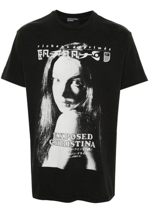 Enfants Riches Déprimés Exposed Christina cotton T-shirt - Black