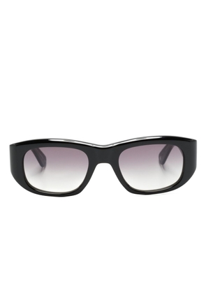 Garrett Leight Laguna rectangle-frame sunglasses - Black