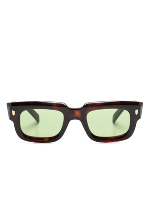 Cutler & Gross 9325 rectangle-frame sunglasses - Brown