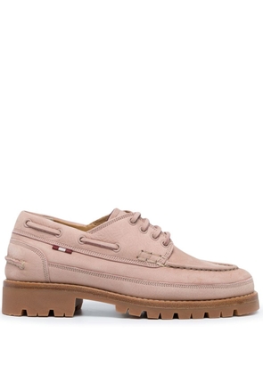 Bally Traper leather moccasins - Pink