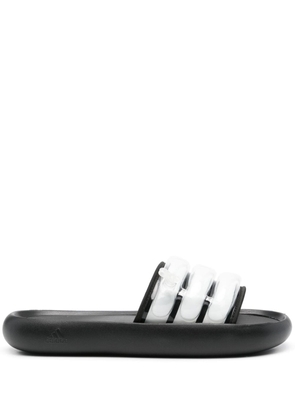 adidas Zplaash inflatable flip flops - Black