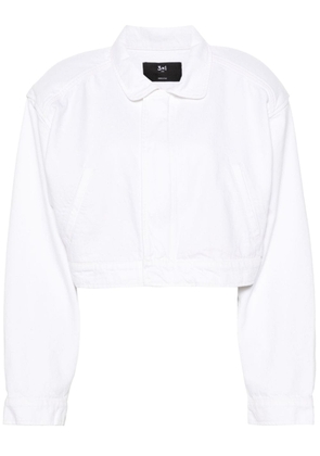 3x1 Amelia cropped jacket - White