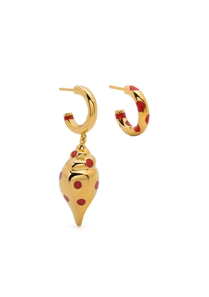 Aurelie Bidermann Positano gold-plated earrings
