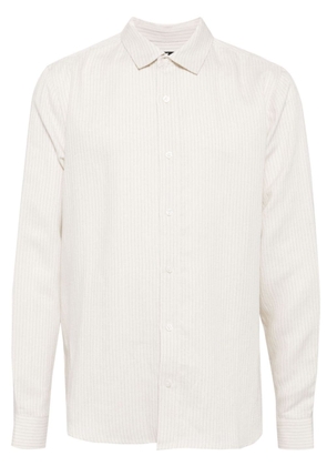 PAIGE Peters linen-blend shirt - Neutrals