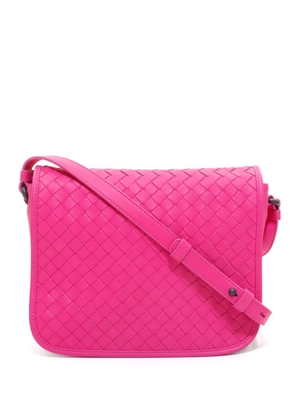 Bottega Veneta Pre-Owned Intrecciato leather shoulder bag - Pink