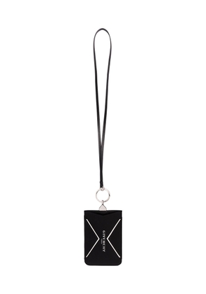 Givenchy iPhone wallet necklace - Black