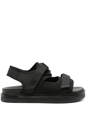 Calvin Klein Jeans touch-strap sandals - Black