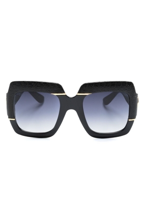 Gucci Eyewear oversize-frame tinted sunglasses - Black