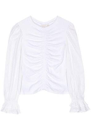 Cinq A Sept Mahnaz ruffled blouse - White