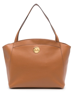 Coccinelle leather tote bag - Brown