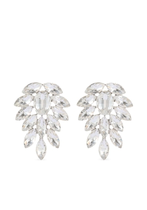 Susan Caplan Vintage 2000s Rediscovered crystal-embellished earrings - Silver
