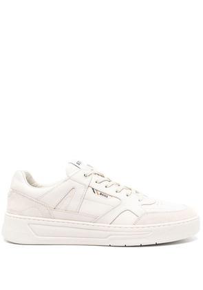 HUGO Baltimore leather sneakers - Neutrals