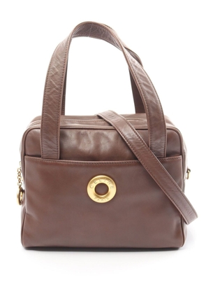 Céline Pre-Owned 2000s Circle Logo handbag - Brown