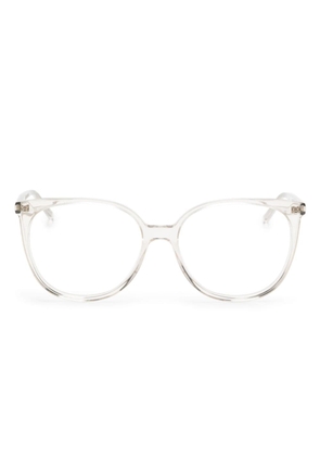 Saint Laurent Eyewear SL 39 square-frame glasses - Neutrals
