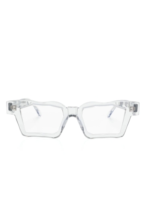 Kuboraum rectangle-frame glasses - Neutrals