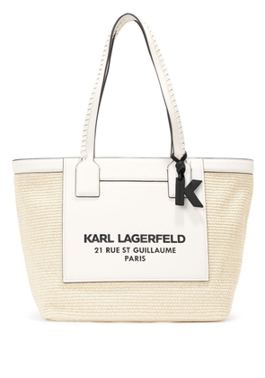Karl Lagerfeld Rue St. Guillaume tote bag - Neutrals